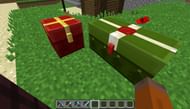 Christmas in Minecraft, which for Java Edition means different looking chests (Image via Minecraft)